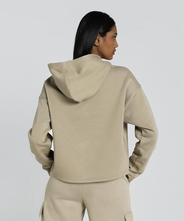 Women's Cotton Hoodie with Hooded Neck by Puma. - Image 2