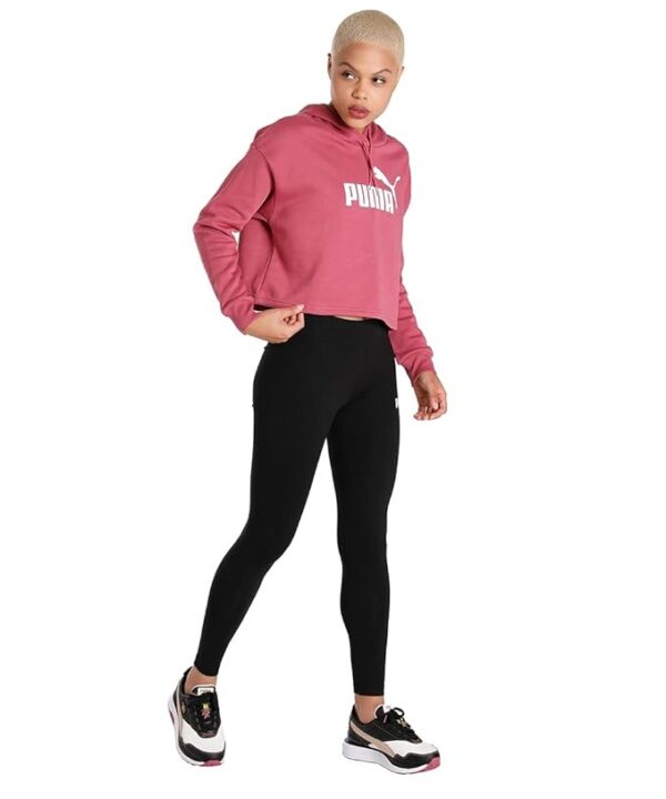 Puma Women's Dusty Orchid Cotton Hooded Sweatshirt, Size Small (58686945). - Image 3