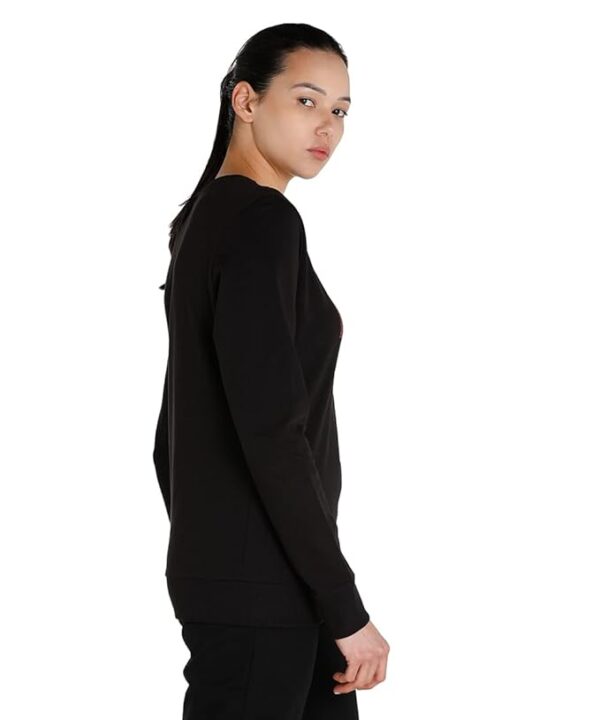 Women's Cotton Hoodie Pullover Sweater by Puma, Stylish and Comfortable Design. - Image 4