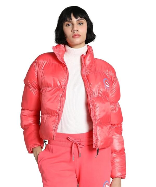 Women's Standard-Length Nylon Jacket by Puma.